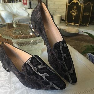 Franco Sarto Starland Loafer, Brown Snake Velvet